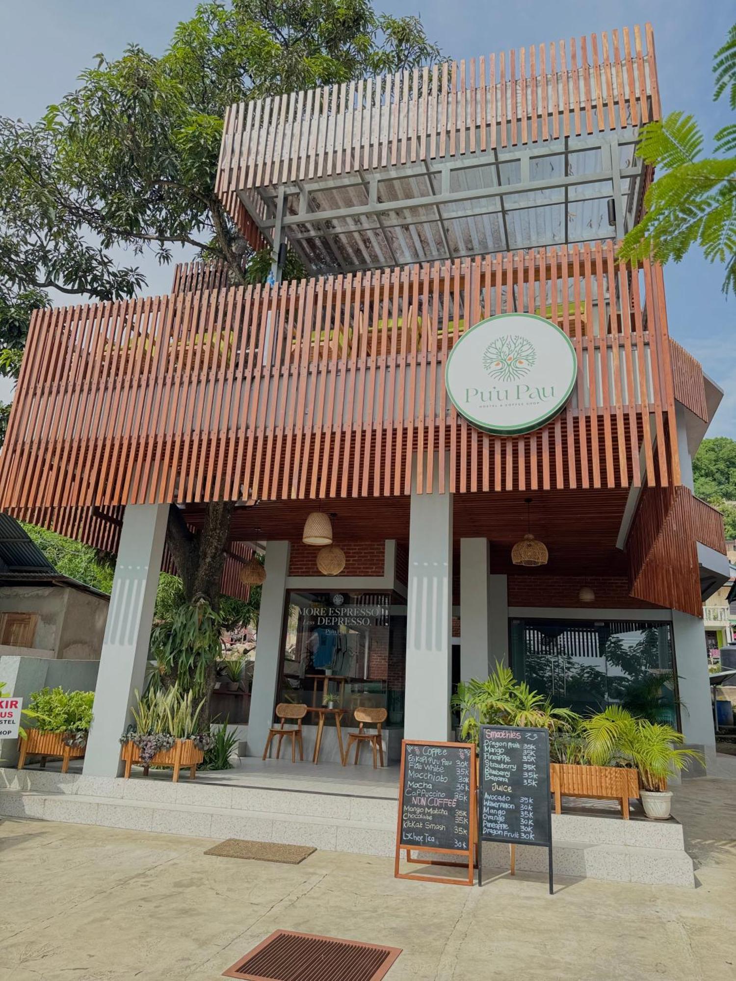 Puu Pau Hotel & Coffee Shop ラブハン・バジョ エクステリア 写真